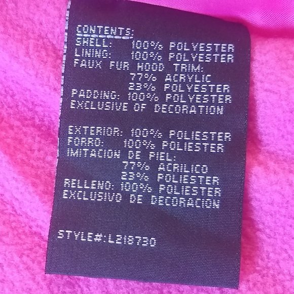 NWT London Fog Pink Jacket 4T - Picture 8 of 8